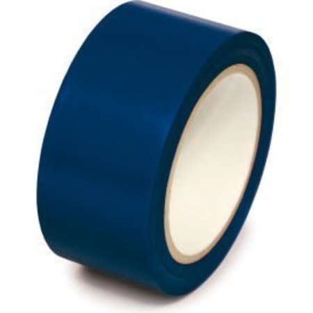 TOP TAPE AND LABEL Floor Marking Aisle Tape, Dark Blue, 3"W x 108'L Roll, PST321 PST321